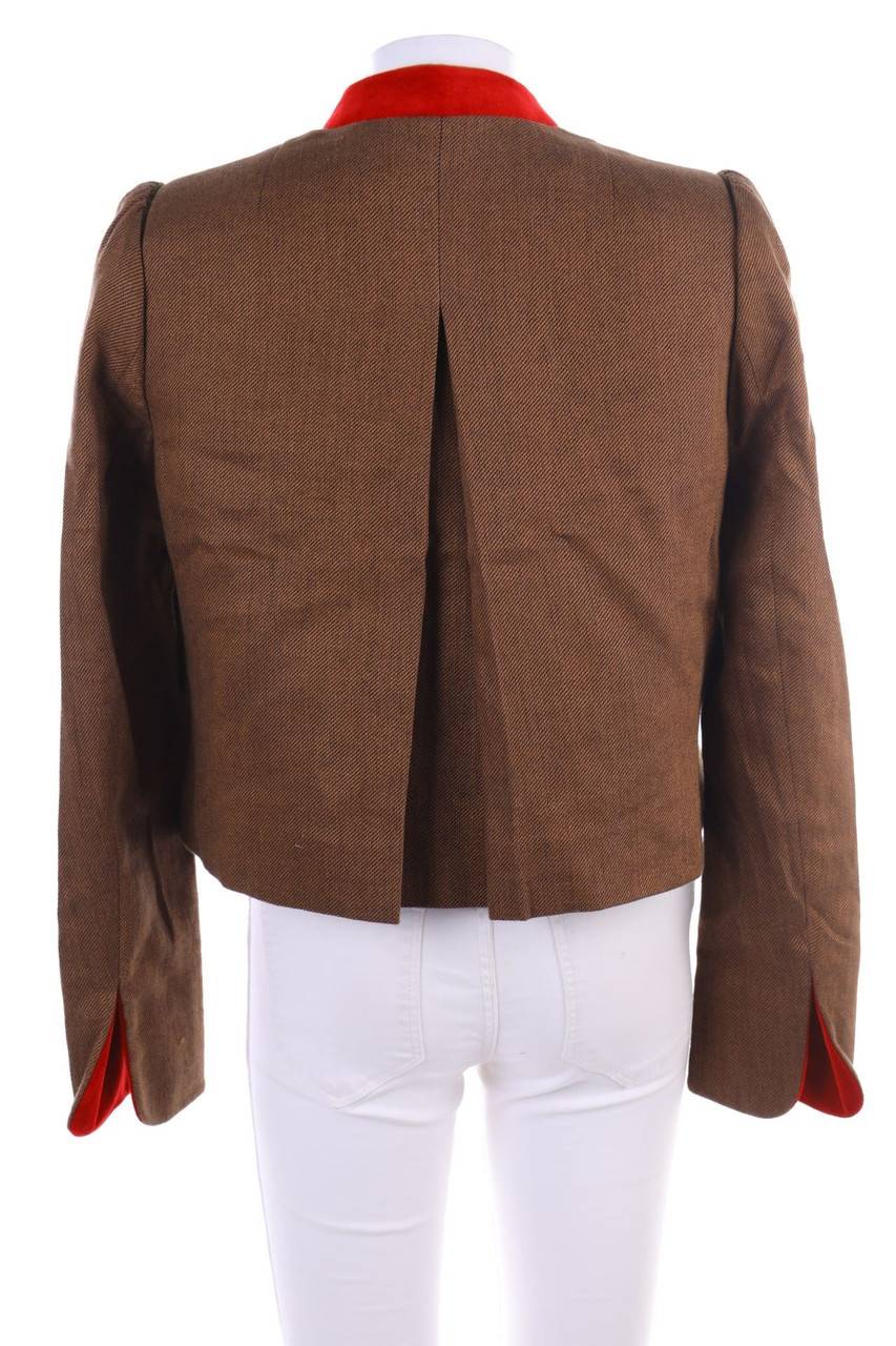 Carou STAJAN KUNST & MODE Trachten-Jacke aus Leinen Saisonschlussverkauf