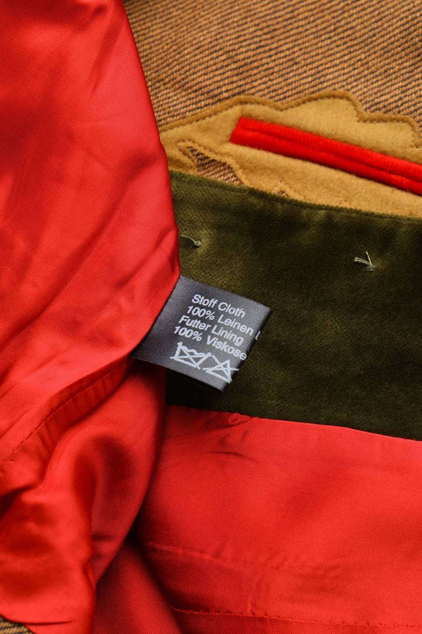 Carou STAJAN KUNST & MODE Trachten-Jacke aus Leinen Saisonschlussverkauf