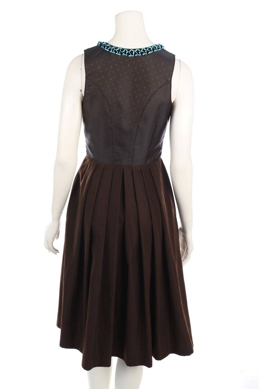 Carou Pöllinger LEDER & TRACHT Landhaus-Kleid mit Knöpfen Osterangebot