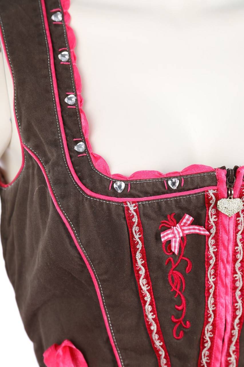 Carou Spieth & Wensky Dirndl mit Schmuckstein-Applikation zum Knoten Muttertagsangebot