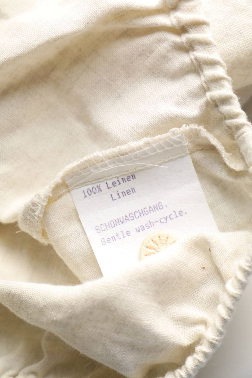Carou SPORTALM KITZBÜHEL Cropped-Trachten-Bluse aus Leinen Lagerräumung