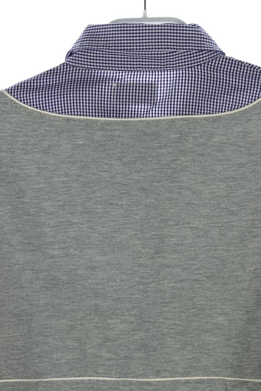Carou LUIS TRENKER Hemd-Bluse aus Jersey mit Logo-Stickerei Online Outlet