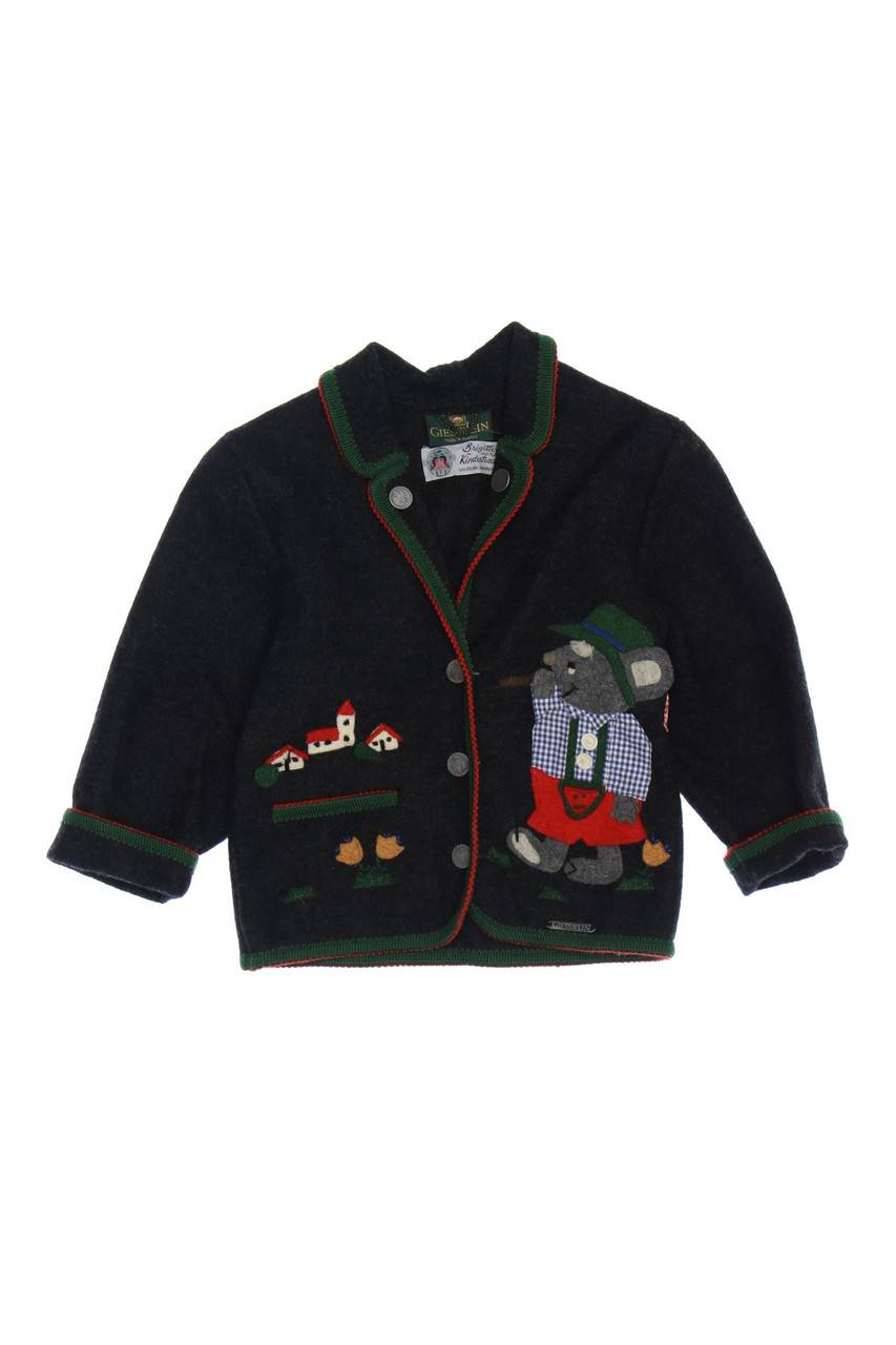 Carou GIESSWEIN Mädchen-Jacke aus reiner Schurwolle Zeitlich begrenztes Angebot