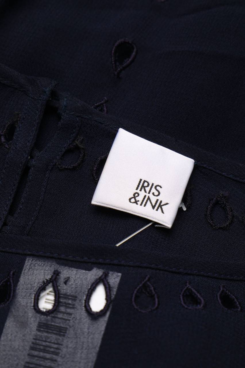 Carou IRIS & INK Chiffon-Shift-Kleid aus Lochspitze Große Rabatte
