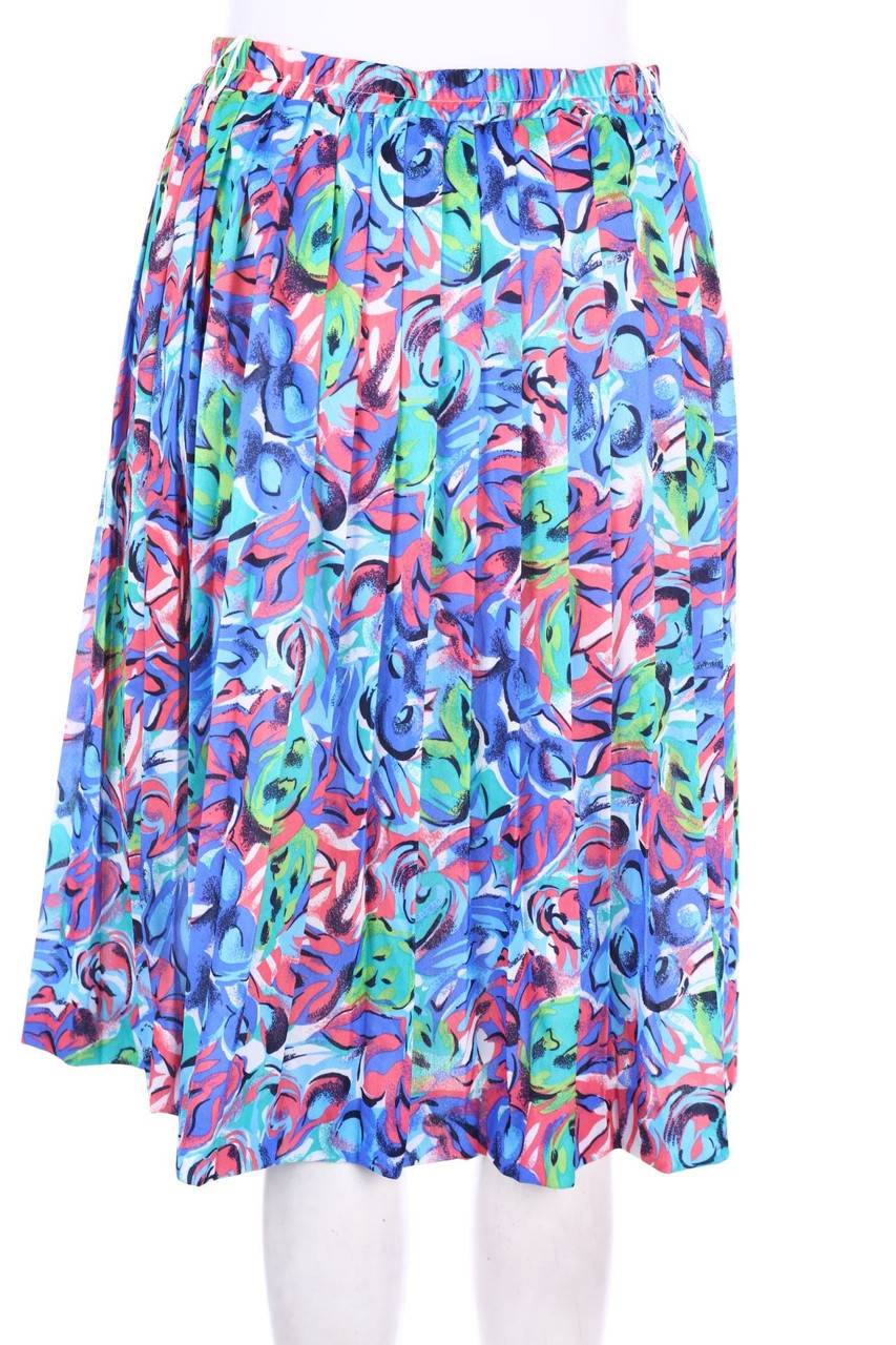 Carou VINTAGE Plissé-Rock mit Print Sonderangebote