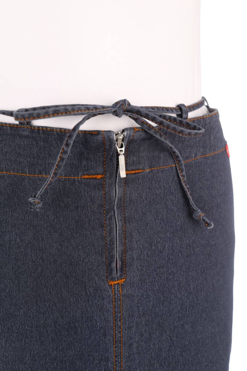 Carou SECONDHAND Maxi-Jeansrock Kostenlose Rückgabe