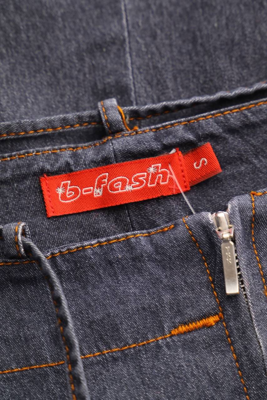 Carou SECONDHAND Maxi-Jeansrock Kostenlose Rückgabe