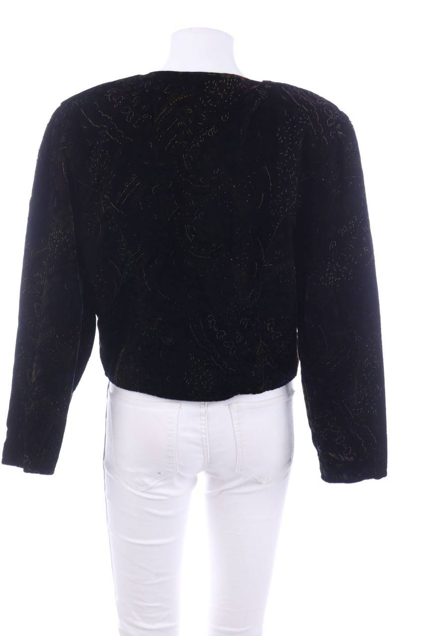 Carou VINTAGE Samt-Blazer mit Muster Speichern exportieren