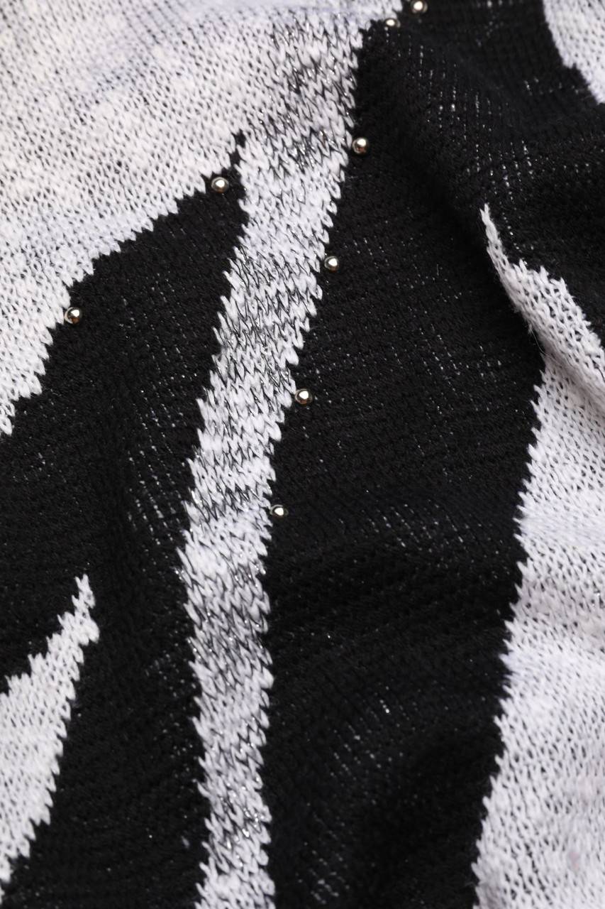 Carou VINTAGE Strick-Pullover mit Muster Im Verkauf