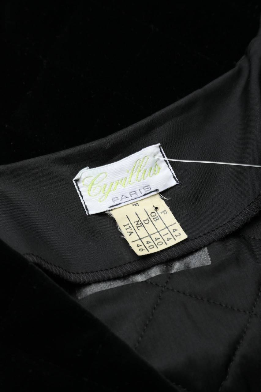 Carou Cyrillus PARIS Samt-Blazer Rabatte dieses Monats