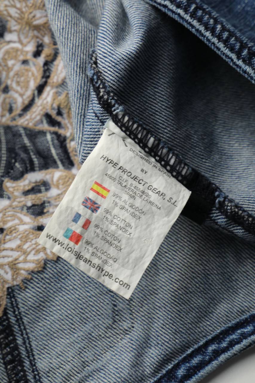 Carou Lois Denim-Weste mit Stickereien Flash Sale