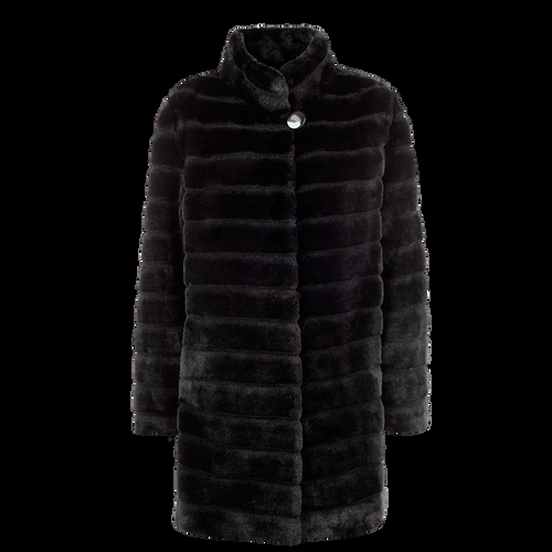 Petite M. Leichte Kunstfell Jacke Schwarz Neuheiten