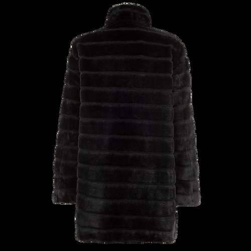 Petite M. Leichte Kunstfell Jacke Schwarz Neuheiten