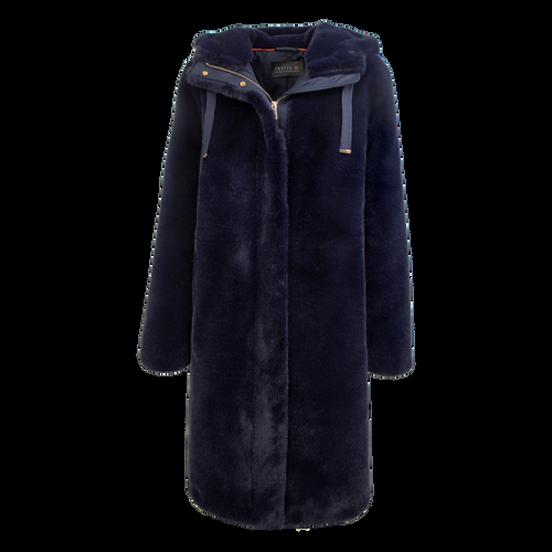 Petite M. Kunstpelz Parka Dunkelblau JETZT KAUFEN