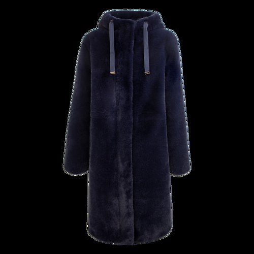 Petite M. Kunstpelz Parka Dunkelblau JETZT KAUFEN