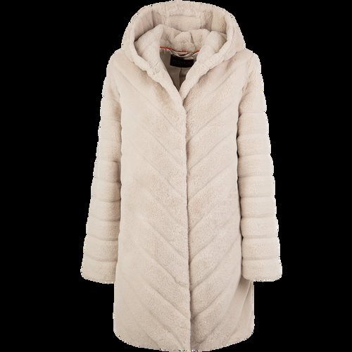 Petite M. Leichte Kunstpelz Jacke mit Kapuze Verkauf