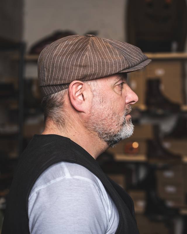 Pike Brothers 1928 Newsboy Cap Alameda brown Begrenzt auf 3 Tage