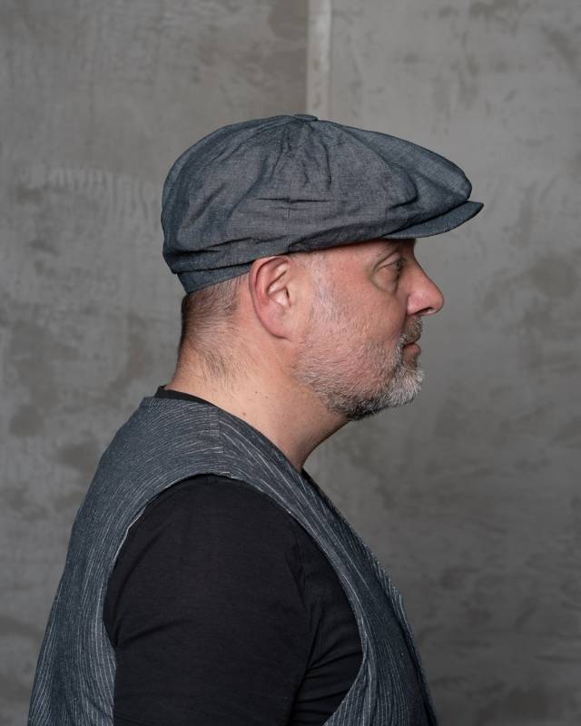 Pike Brothers 1928 Newsboy Cap smoke grey 50% Rabatt für begrenzte Zeit