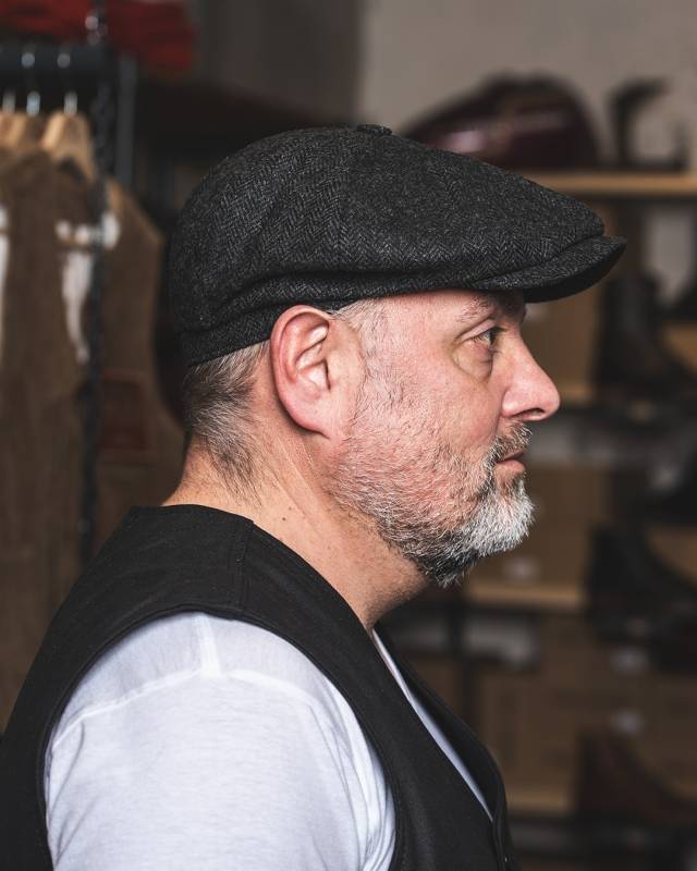 Pike Brothers 1928 Newsboy Cap Glasgow grey Online