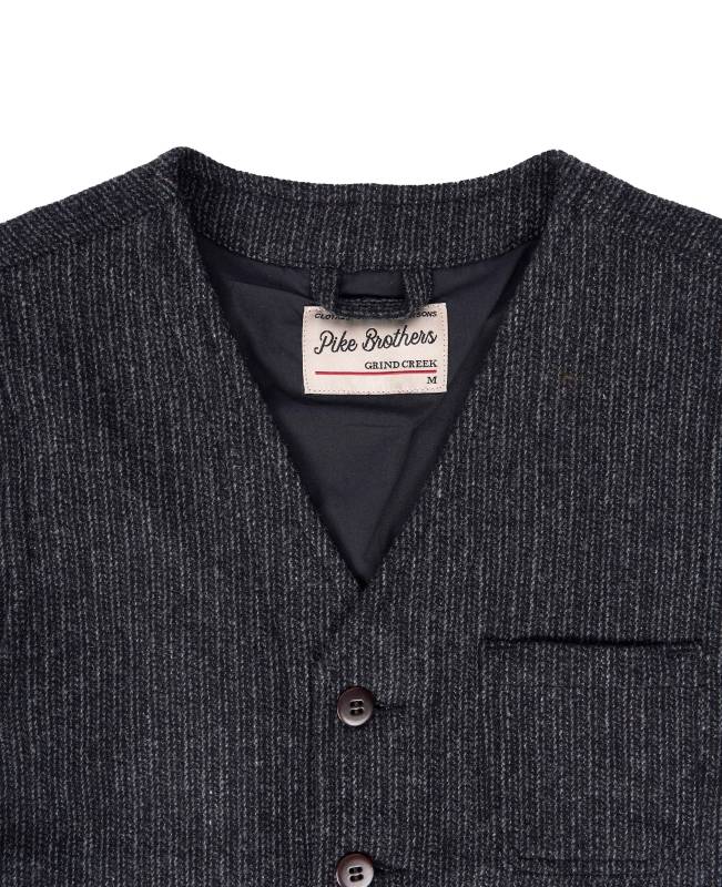 Pike Brothers 1937 Roamer Vest Glasgow Grey Auslauf
