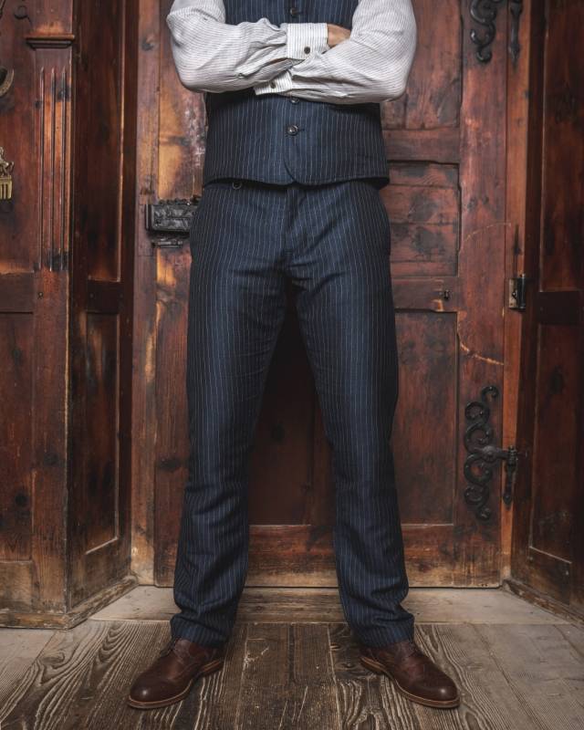 Pike Brothers 1923 Buccanoy Pant Chicago blue Hotsell