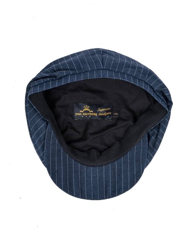 Pike Brothers 1928 Newsboy Cap Chicago blue Schlussverkauf