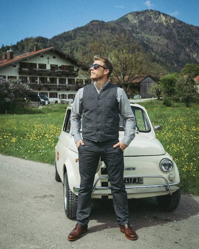 Pike Brothers 1937 Roamer Vest French asphalt Blitzverkäufe