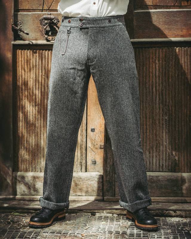 Pike Brothers 1905 Hauler Pant Dundee grey Limitierter Zeitrabatt