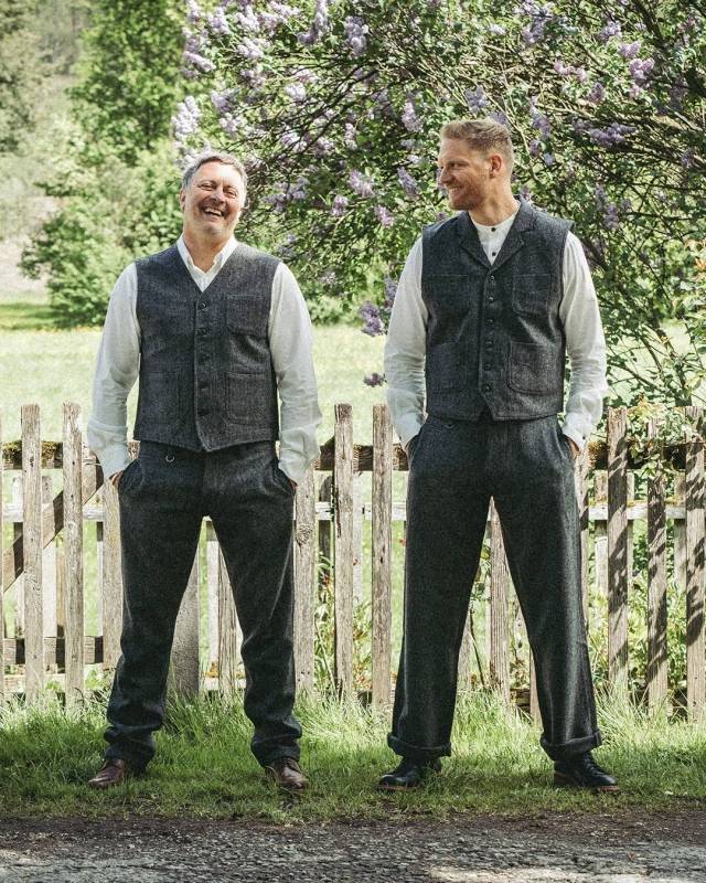 Pike Brothers 1923 Buccanoy Pant Dundee grey Sonderangebot