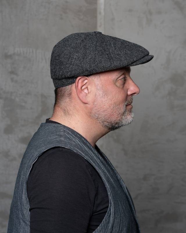 Pike Brothers 1928 Newsboy Cap Dundee grey Rabatt