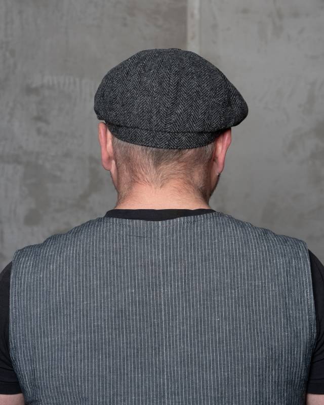 Pike Brothers 1928 Newsboy Cap Dundee grey Rabatt