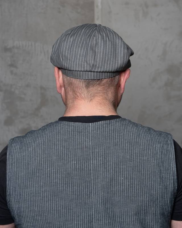 Pike Brothers 1928 Newsboy Cap grey wabash Valentinstagsangebot