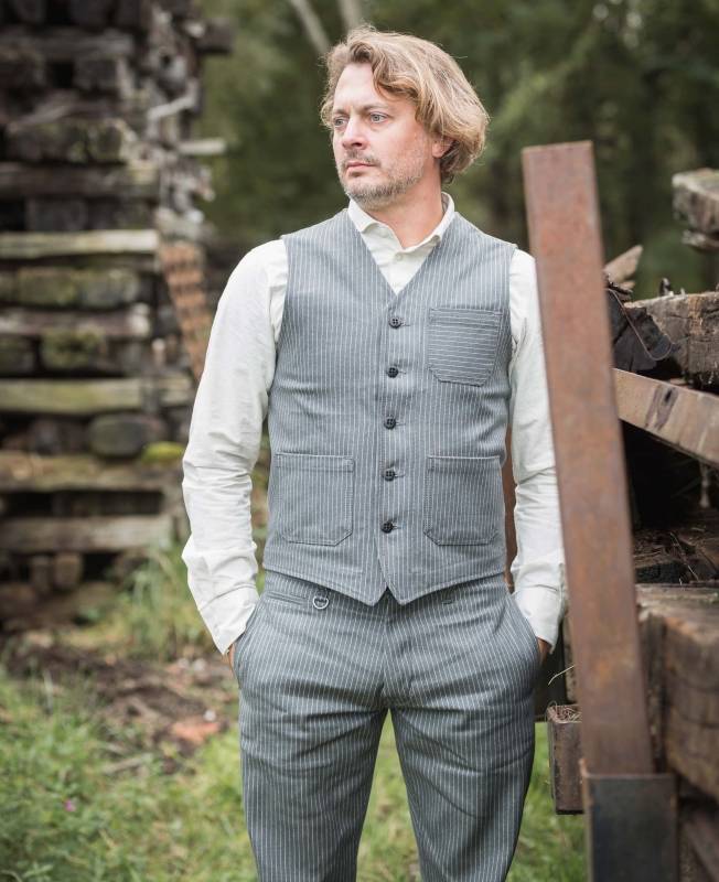 Pike Brothers 1942 Hunting Pant grey wabash Lagerräumung