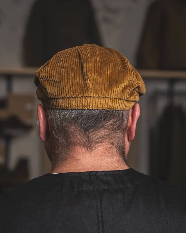 Pike Brothers 1928 Newsboy Cap goliath cord mustard Top Angebot