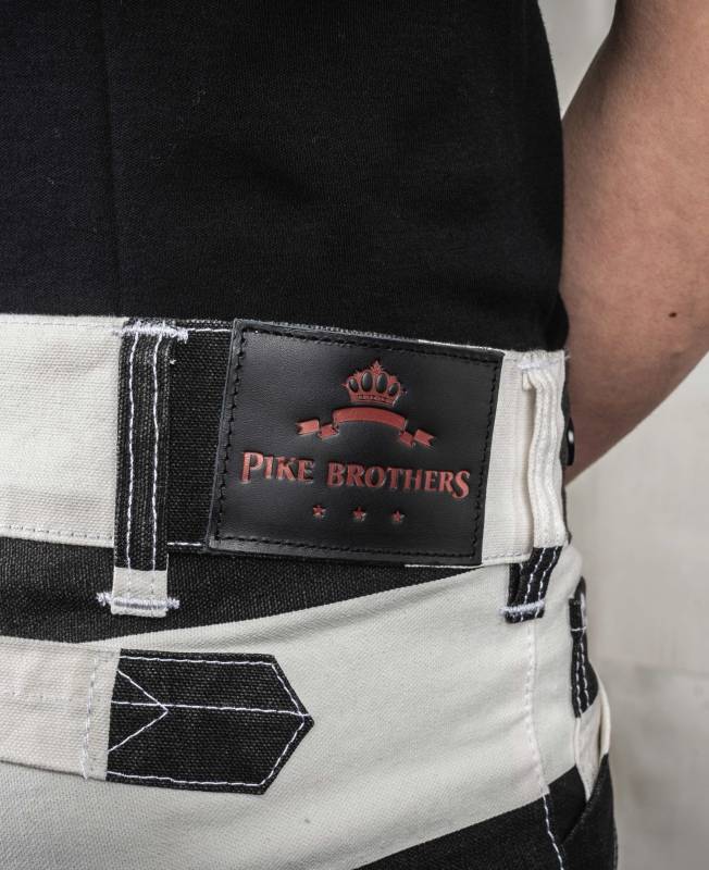 Pike Brothers 1936 Chopper Pant Alcatraz white Exklusive Angebote