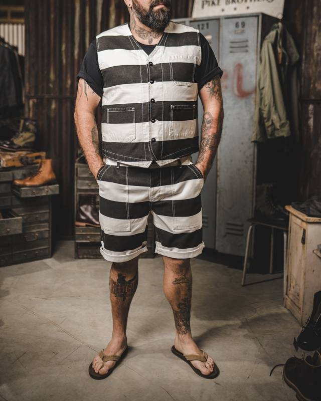 Pike Brothers 1962 OG-107 Short Alcatraz white Bestseller