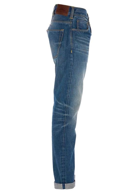 Pike Brothers 1958 Roamer Pant 15oz indigo 106 rinse VIP-Rabatte