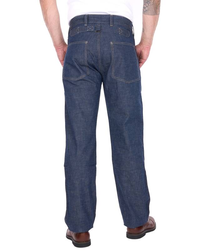 Pike Brothers 1940 Army Denim Trousers indigo Letzte 3 Tage