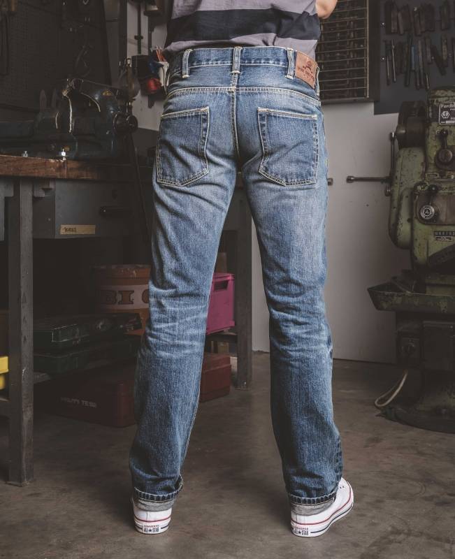 Pike Brothers 1963 Roamer Pant 15oz indigo 116 rinse Nur für heute
