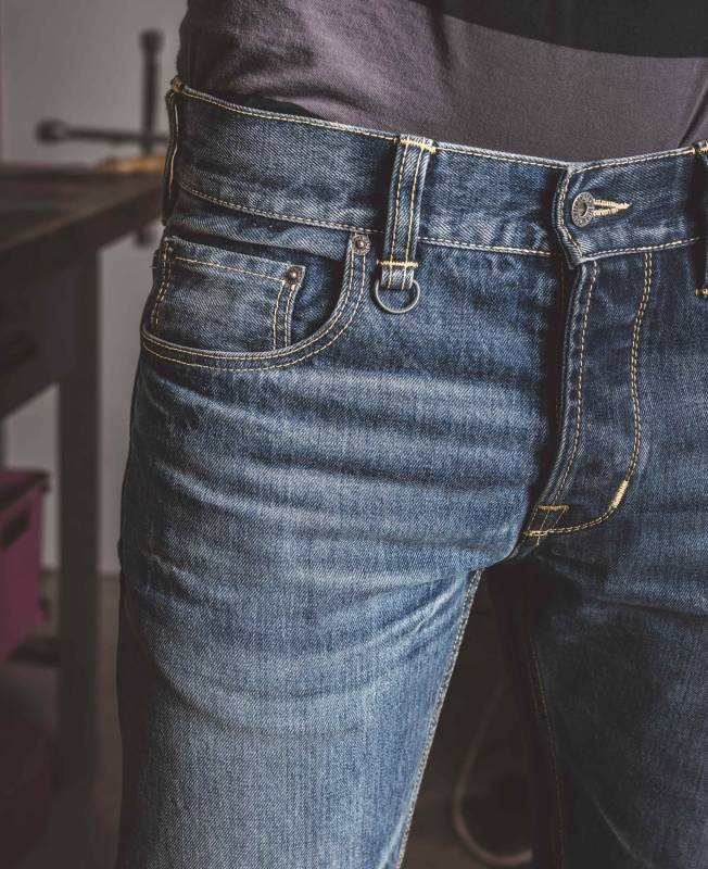 Pike Brothers 1963 Roamer Pant 15oz indigo 116 rinse Nur für heute