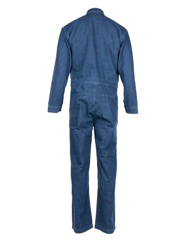 Pike Brothers 1967 Mechanic Denim Coverall 10oz indigo Sonderangebot der Fabrik