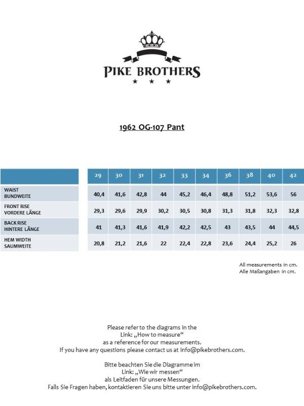 Pike Brothers 1962 OG-107 Short olive Discount Store für neue Produkte