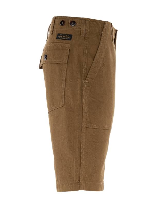 Pike Brothers 1962 OG-107 Short brown 50% Rabatt mit kostenlosem Versand