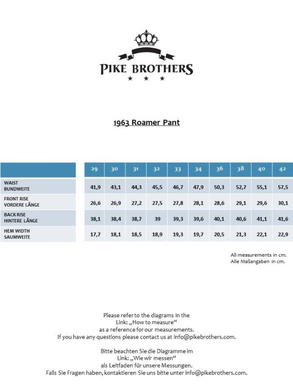 Pike Brothers 1963 Roamer Pant Leesville sand Kauf eins, bekomm eins gratis