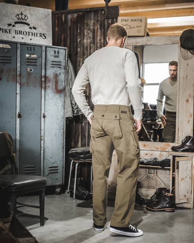 Pike Brothers 1944 Monkey Pant olive Wochenangebot