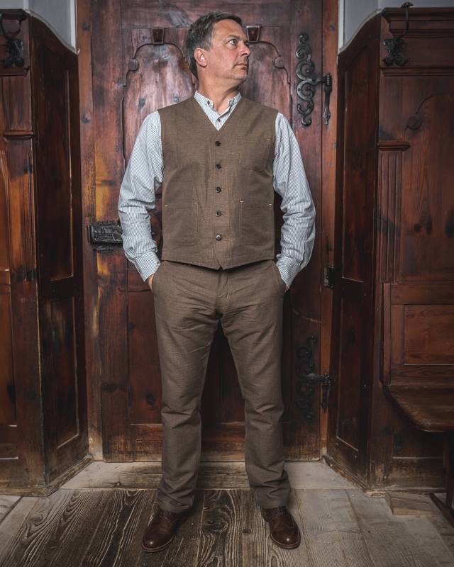 Pike Brothers 1937 Roamer Vest Raymond brown Rabatte dieses Monats