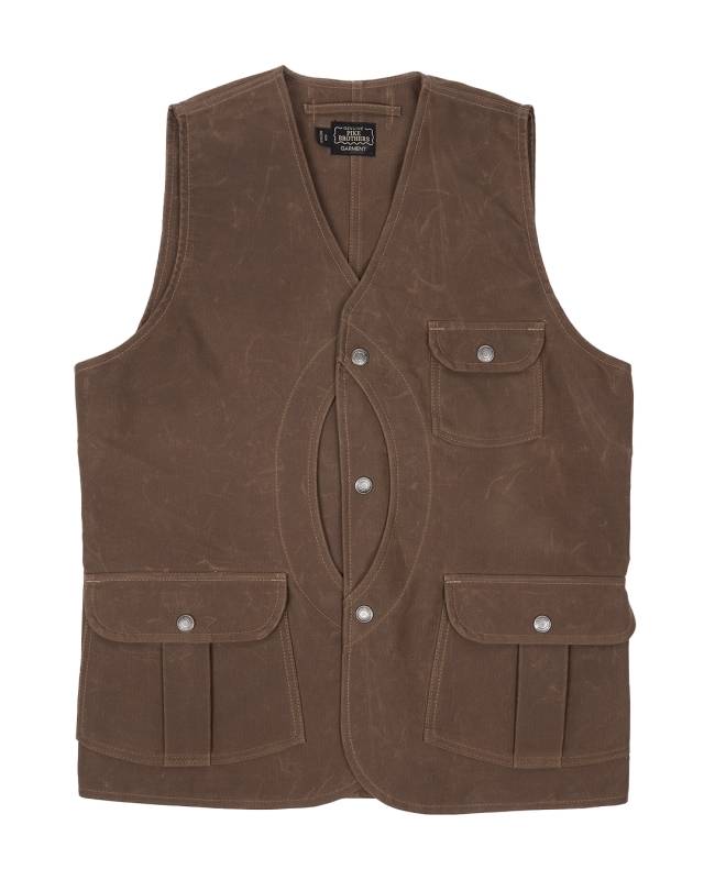 Pike Brothers 1928 Hunting Vest waxed sand Outlet