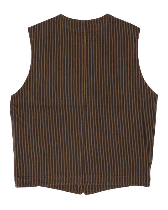 Pike Brothers 1937 Roamer Vest hickory stripe brown Verkauf