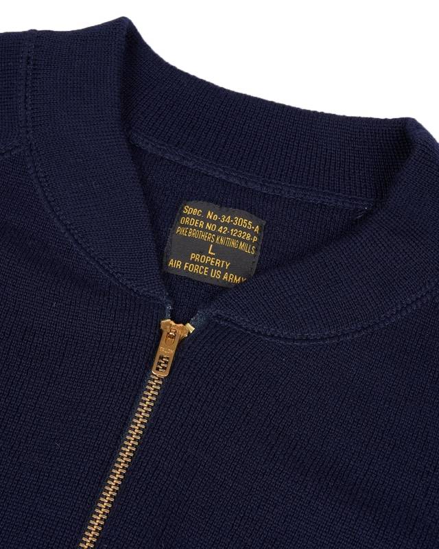 Pike Brothers 1943 C2 Sweater navy Versandkostenfrei