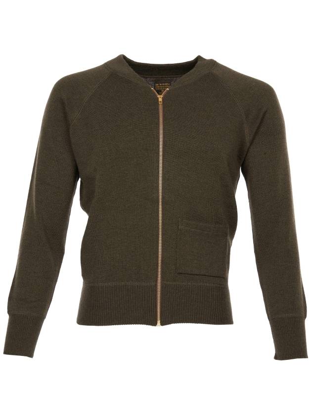 Pike Brothers 1943 C2 Sweater olive drab Großer Ausverkauf